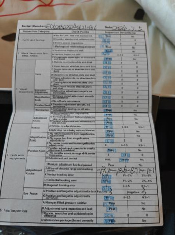 Buenos días.
Sacado de la caja.nunca puesto en carabina.
Se vende en estado nuevo y con los accesorios 01