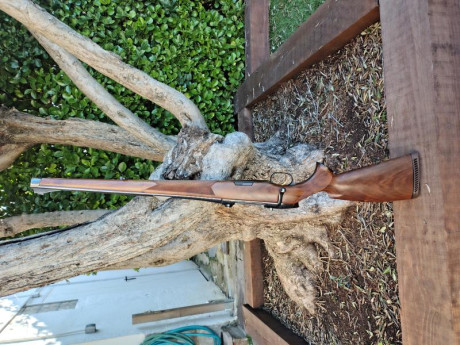  Buenas tardes

Pongo en venta un Steyr Mannlicher Luxus Stutzen en calibre 270W.

* Cañón de 20"
* 02