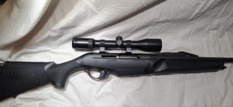 Semiautomático Benelli Argo Endurance,calibre 338 wm,cañón de 61 cm, bases y anillas originales warne,visor 00