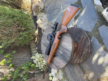 Vendo carabina AirArms TX200 madera de haya completamente nueva usada un dia,no ha tirado mas de 100 disparos.
Tl. 01