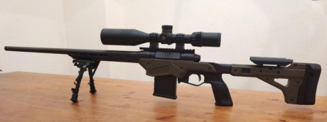 Rifle Savage Axis II Precision -  308 Win  + visor Vector Optics Tauron 3-18x50 (Taurus Gen II). 
Impecable 01
