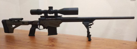 Rifle Savage Axis II Precision -  308 Win  + visor Vector Optics Tauron 3-18x50 (Taurus Gen II). 
Impecable 00