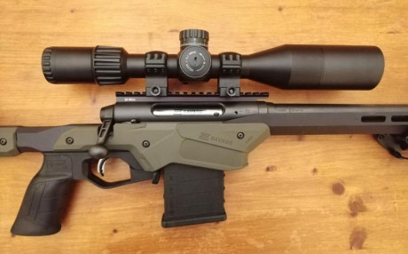 Rifle Savage Axis II Precision -  308 Win  + visor Vector Optics Tauron 3-18x50 (Taurus Gen II). 
Impecable 11
