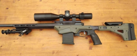 Rifle Savage Axis II Precision -  308 Win  + visor Vector Optics Tauron 3-18x50 (Taurus Gen II). 
Impecable 10