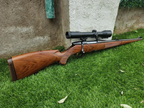  Buenas tardes

Pongo en venta un Steyr Mannlicher Luxus Stutzen en calibre 270W.

* Cañón de 20"
* 61