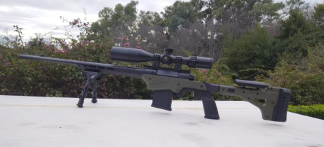 Rifle Savage Axis II Precision -  308 Win  + visor  Vector Optics  Tauron 3-18x50 (Gen II)
Impecable estado.
Visor 02