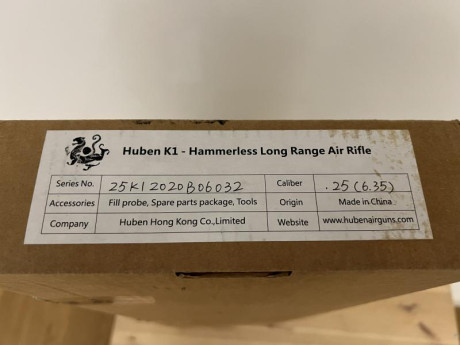 HUBEN K1 Calibre 6.35 mm

El rifle Huben K1 es uno de los bullpup PCP semiautomáticos más precisos y potentes 11