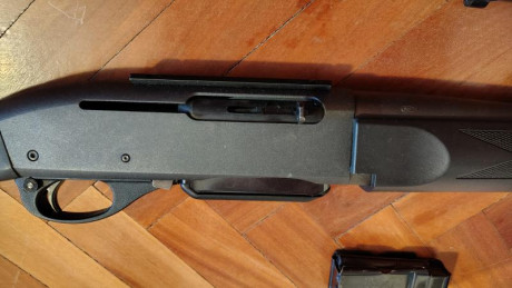 Buenas, se vende rifle, remington semiautomático, tendrá aprox 20 tiros, completamente nuevo, impecable, 01