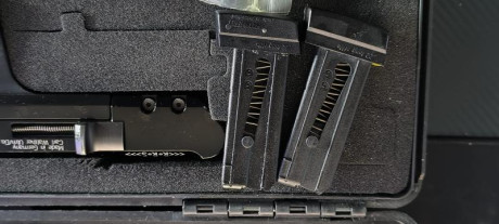 Buenas , por cese de afición vendo mi Hammerli sp 20 calibre 22 .
no busco cambios .
El precio son 700 01