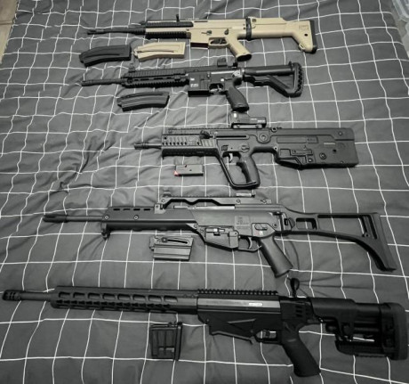 Hola. !
Unifico los anuncios:

Ruger Precision 308
Totalmente nuevo, sin ningún disparo, comprado y directo 00