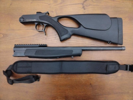 Monotiro desmontable Bergara BA13 Take Down  308 WIN 
Culata thumbhole.
Cañon de 51cm. Con rosca (5/8x24)
Visor 01