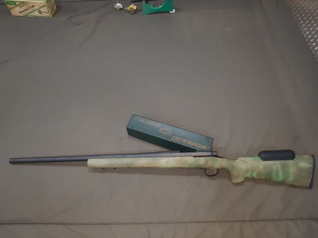 Vendo Remington 700 en cal 308 como nuevo por no darle ningun uso, lo vendo por 950€.
Saludos. 01