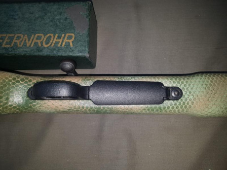 Vendo Remington 700 en cal 308 como nuevo por no darle ningun uso, lo vendo por 950€.
Saludos. 00