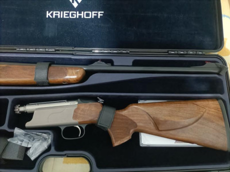 Se vende krieghoff semprio calibre 7mm rem mag,comprado nuevo en noviembre de 2025,rifle sin estrenar,en 01