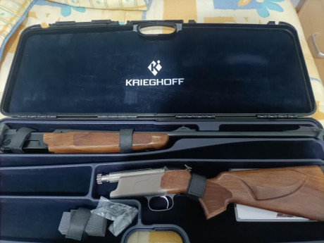 Se vende krieghoff semprio calibre 7mm rem mag,comprado nuevo en noviembre de 2025,rifle sin estrenar,en 00