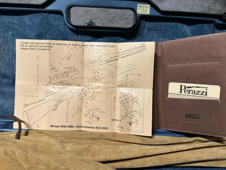 Se vende escopeta Perazzi MX1-B – cañones de 70 cm

Las maderas y los cañones se encuentran en muy buen 10