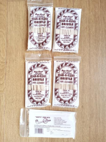 Vendo PIPE CLEANERS pack de 300 unid, 5 paquetes de 60,  limpiadores ideales para agujeros de pernos y 02