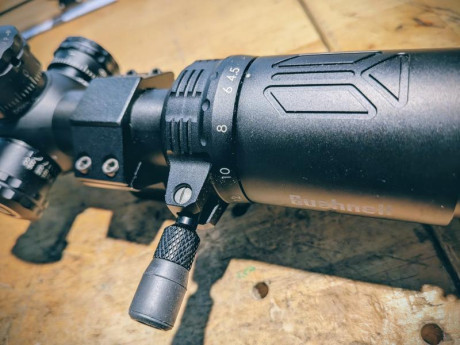 Vendo apenas usado 3 veces con una carabina del 22.

El Bushnell AR 4.5-18x40 es un visor táctico perfecto 00