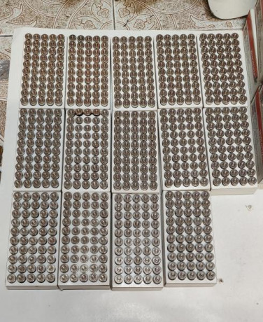 Vendo 700 vainas winchester del 38 spl, niqueladas, todas de primer tiro, con base y cajas originales. 02