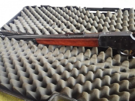 Se vende carabina Marlin mod 39 AS cañón corto y desmontable, guiada con 22 corto y 22 lr.
En muy buen 50