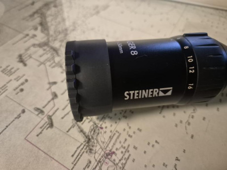 Vendo steiner ranger 8 2-16×50
Torreta balistica 
Reticula iluminada
Caja tapas y papeles
Como nuevo
1400e
Nico 00