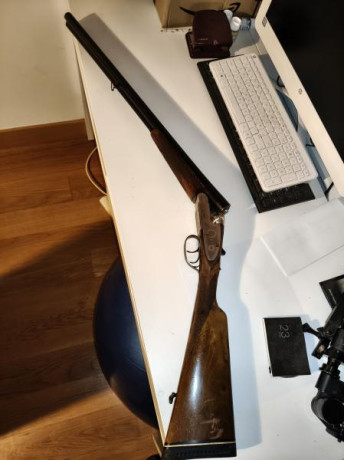 Buenas tardes
Vendo paralela Eusebio Arizaga FA, cal 12, era de un tio mio, y lo herede.
Cañon rayado 30