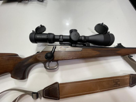 Vendo Merkel Kr1 en calibre 308win
Perfecto estado, roces típicos del uso, pavonado perfecto, cerrojo 00