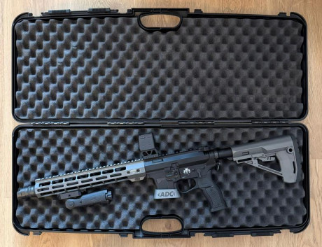 Vendo rifle ADC Cerberus 9mm

Vendo rifle ADC Cerberus 9mm con 4 cargadores y factura de compra (diciembre 00