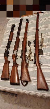 Buenas tardes a todos, por cese de afición pongo a la venta la totalidad de mis armas de fuego, intentaré 00