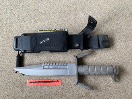 ---- INTERESADO, en la adquisición de :

-Un CUCHILLO Buck Buckmaster Model 184.

 -- ESTADO: nuevo o 01