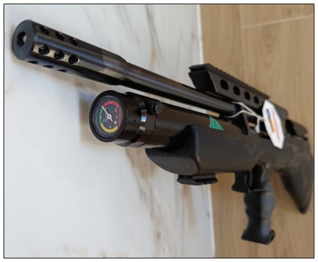 Vendo PCP Bull Pup Wheirauch HW100 BPK del 4,5mm.
Arma en perfecto estado de uso con tóricas revisadas 01