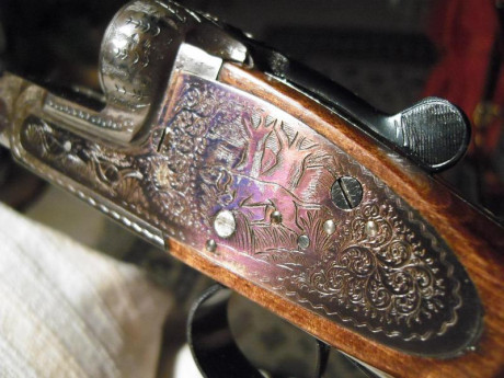 Por abandono de nuestra afición vendo  escopeta paralela E.A. (Eusebio Arizaga  -Placencia de las Armas-, 10