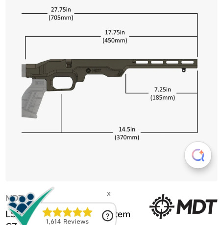 Vendo chasis marca MDT, en perfecto estado, está NUEVO con carril arca swiss acoplado. Es el que viene 00