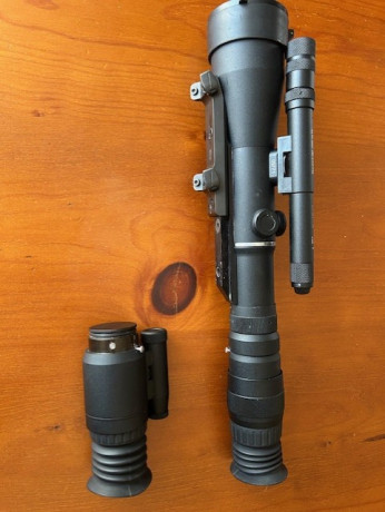 Vendo VENTA VISOR NOCTURNO DEDAL NV DN-510 2,7-7,5X50 por 500€ casi sin uso, incluye monturas carril para 01