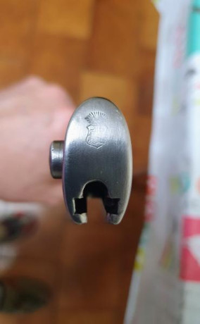 Vendo una rara y escasa bayoneta para Mauser Peruano, una G 98 en excelente estado. El acero sin ningún 21