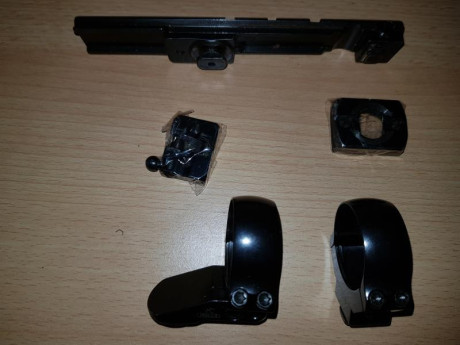 Rail con bases apel, 150€
Anillas Rusan apel 30mm, 70€
Envio aparte, esta en barcelona 01