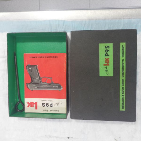 En venta HK P9S, de las que ya no quedan!!. Estado muy bueno, dos cargadores, caja original, instrucciones 01