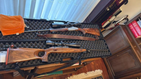 Vendo blaser r93 

CAL. 270 WSM con Magnaport
Culata madera thumbhole
Montura y visor Swarovski Z6i 3-18x50 10