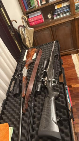 Vendo rifle Sako Carbonlight calibre 7.08
Monturas optilok originales incluidas.
Rosca homologada.

VISOR 00