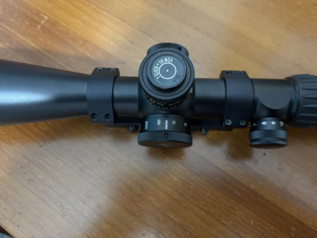 Se ofrece montura de acero desmontable con anillas de 34mm, de 30 MOAS, desmontables.
 Por 125€ puestas 10