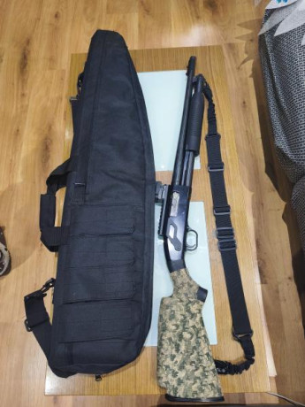 Mossberg Maverick 88 (5+1) – Doble Guía – Kit Batida (Puesta a tiro) - BARCELONA
​Descripción:
Vendo escopeta 00