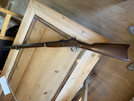 Se vende rifle de avancarga zouave cal58
Se vende por que no tengo tiempo de tirar con armas de avancarga 02