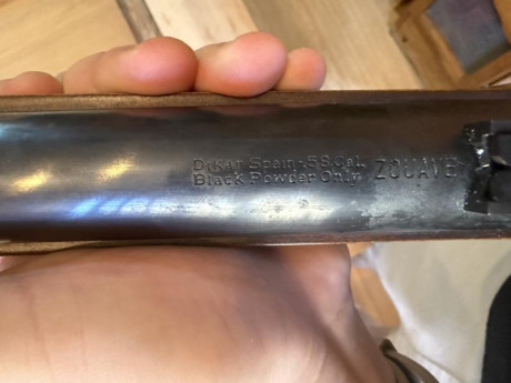 Se vende rifle de avancarga zouave cal58
Se vende por que no tengo tiempo de tirar con armas de avancarga 10