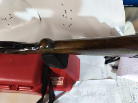 Escopeta  FN echa en la casa belga 
Cañón de 71cm dos y una estrellas fijas culata con tendencia a la 10