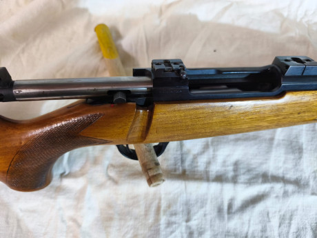 Rifle sabatti calibre 7mrm Remington Magnum 
Monturas apell desmontables anillas de 30 mm
Precio 550€ 00