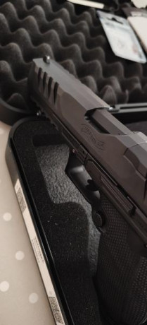 Lo dicho vendo mi Walther PDP Full size de 5 pulgadas calibre 9 mm como nueva, he tirado con ella una 20