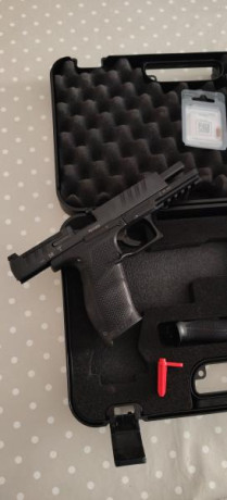 Lo dicho vendo mi Walther PDP Full size de 5 pulgadas calibre 9 mm como nueva, he tirado con ella una 42