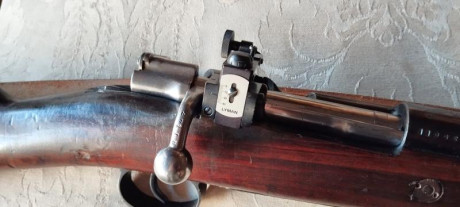 Vendo Mauser Oviedo (Guardia civil). Cal.308, con diopter Lyman, calibrado a 200 MTS. para carga reducida 20