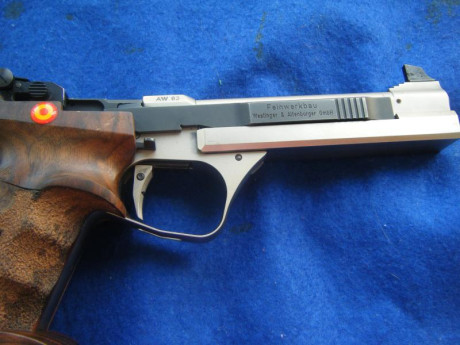 Se vende pistola Feinwerkbau, motivado por haberme roto el tendón supraespinoso del hombro derecho.
La 00
