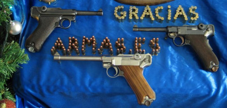 Iniciaremos con una artilleria Erfurt 1914, para continuar con una Mauser Original 4 pulgadas fabricada 50